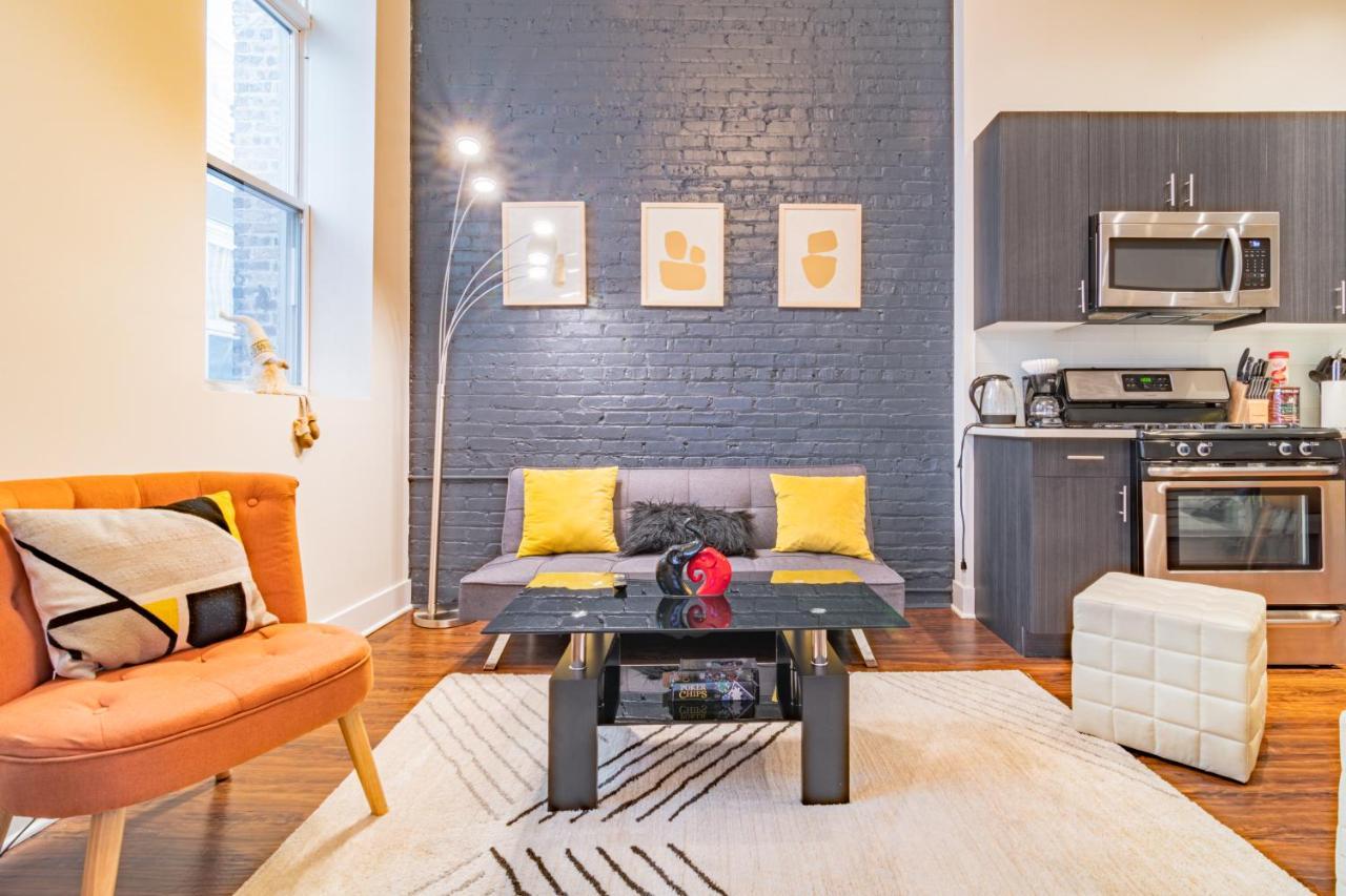 Modern&cosy SMOKING 2 bedroom on Michigan avenue Chicago Extérieur photo